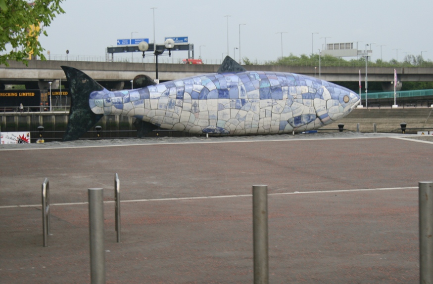 Belfast Public Art Trip Big Fish Dream by John Kindness